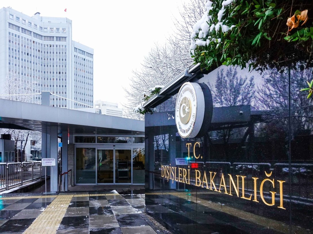 The Turkish Foreign Ministry headquarters is seen in this undated photo, Ankara, Türkiye. (AA Photo)
