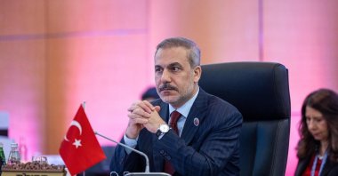 Foreign Minister Hakan Fidan attends the ASEAN foreign minister meeting, Kuala Lumpur, Malaysia, July 11, 2025. (IHA Photo)