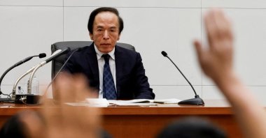 Bank of Japan Governor Kazuo Ueda attends a press conference after a BOJ policy meeting, Tokyo, Japan, March 19, 2026. (Reuters Photo)