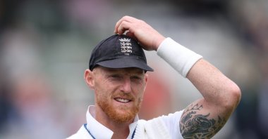 England's Ben Stokes celebrates after the match against New Zealand at Lord's Cricket Ground, London, U.K., June 7, 2026. (Reuters Photo)