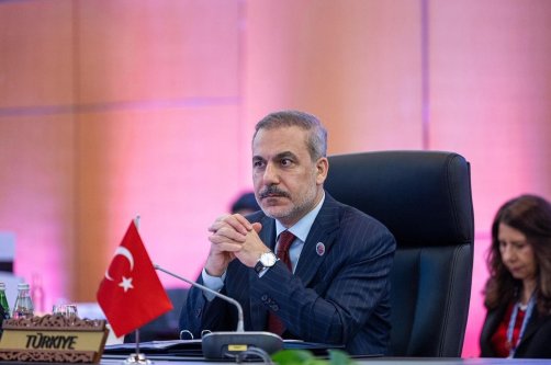 Foreign Minister Hakan Fidan attends the ASEAN foreign minister meeting, Kuala Lumpur, Malaysia, July 11, 2025. (IHA Photo)