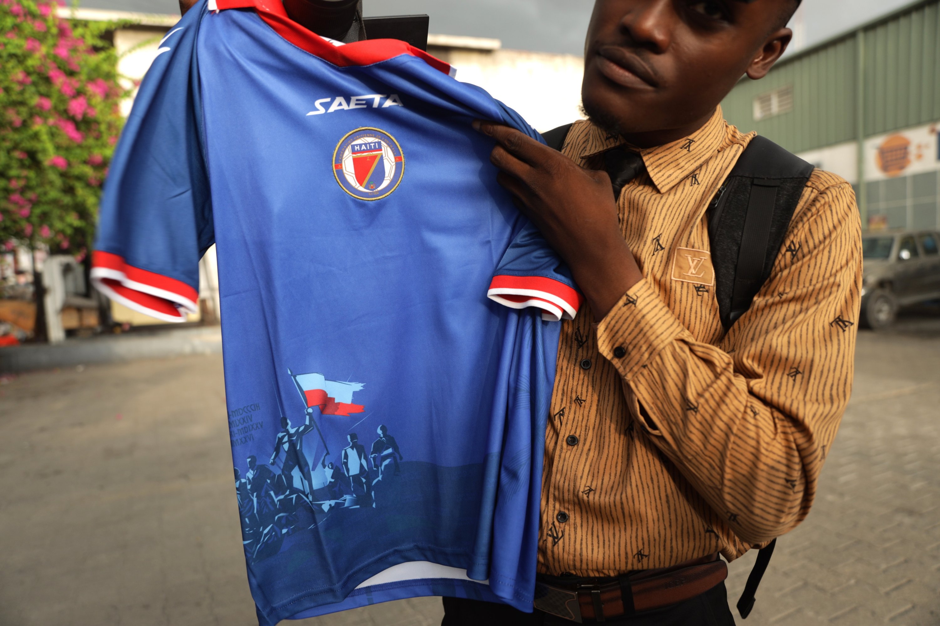 Haiti World Cup kits changed as FIFA flags imagery as political