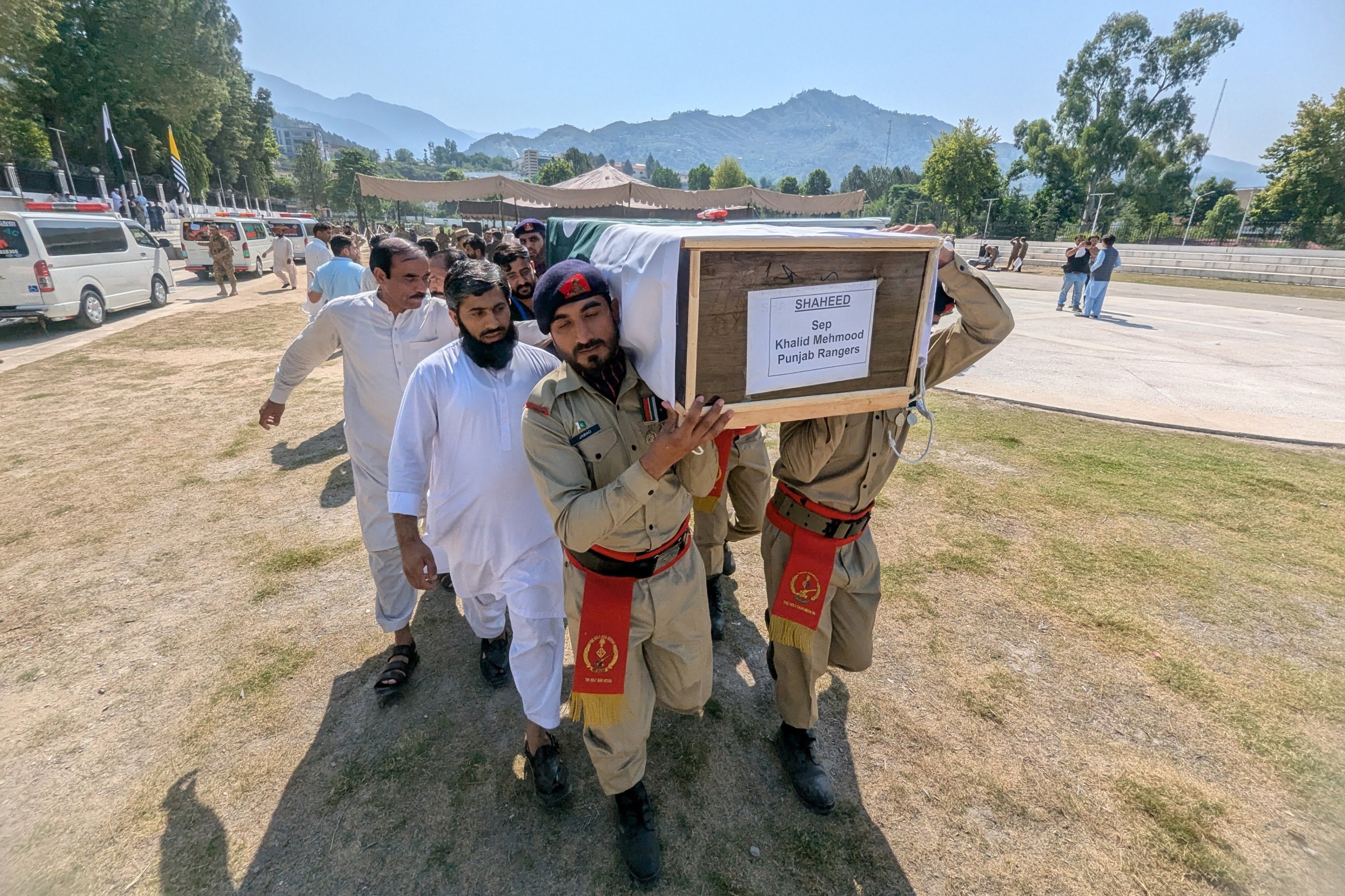Pakistan bids farewell to 22 troops killed in Kashmir chopper crash