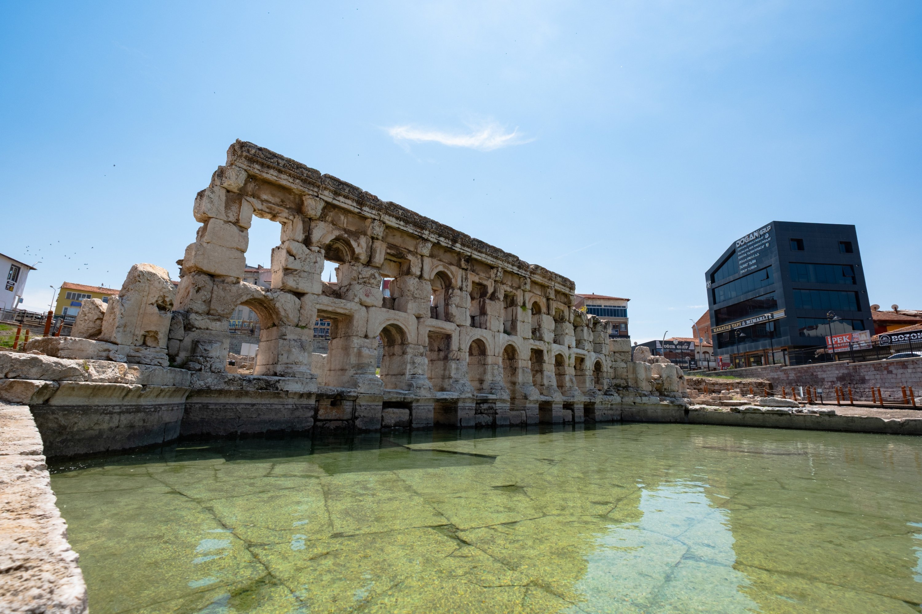 Roman baths in central Türkiye see surge in tourist interest