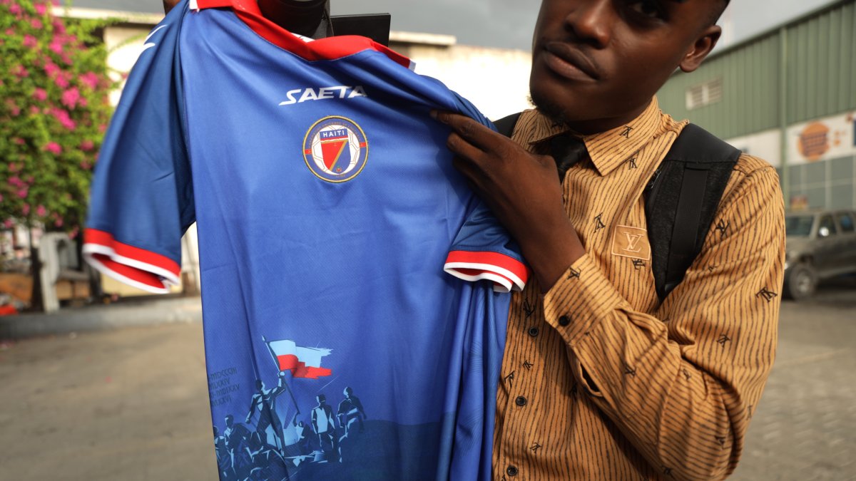 Haiti World Cup kits changed as FIFA flags imagery as political
