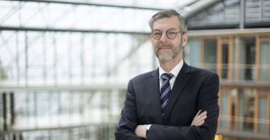 Robert de Groot, vice president of the European Investment Bank (EIB), poses at an undisclosed location in this photo released on June 11, 2026. (AA Photo)
