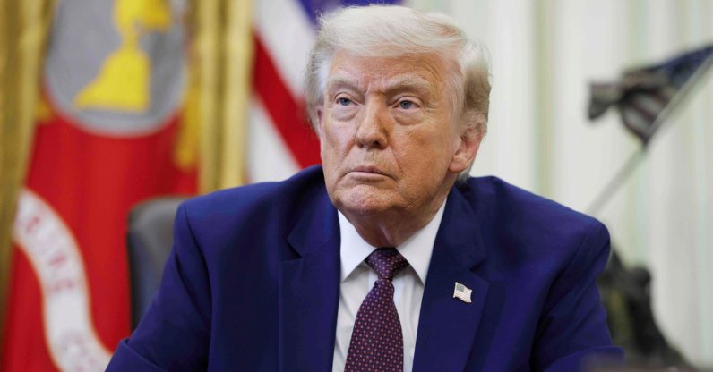 U.S. President Donald Trump responds to a question from the news media during an executive order signing ceremony in the Oval Office of the White House, Washington, D.C., U.S., June 3, 2026. (EPA Photo)