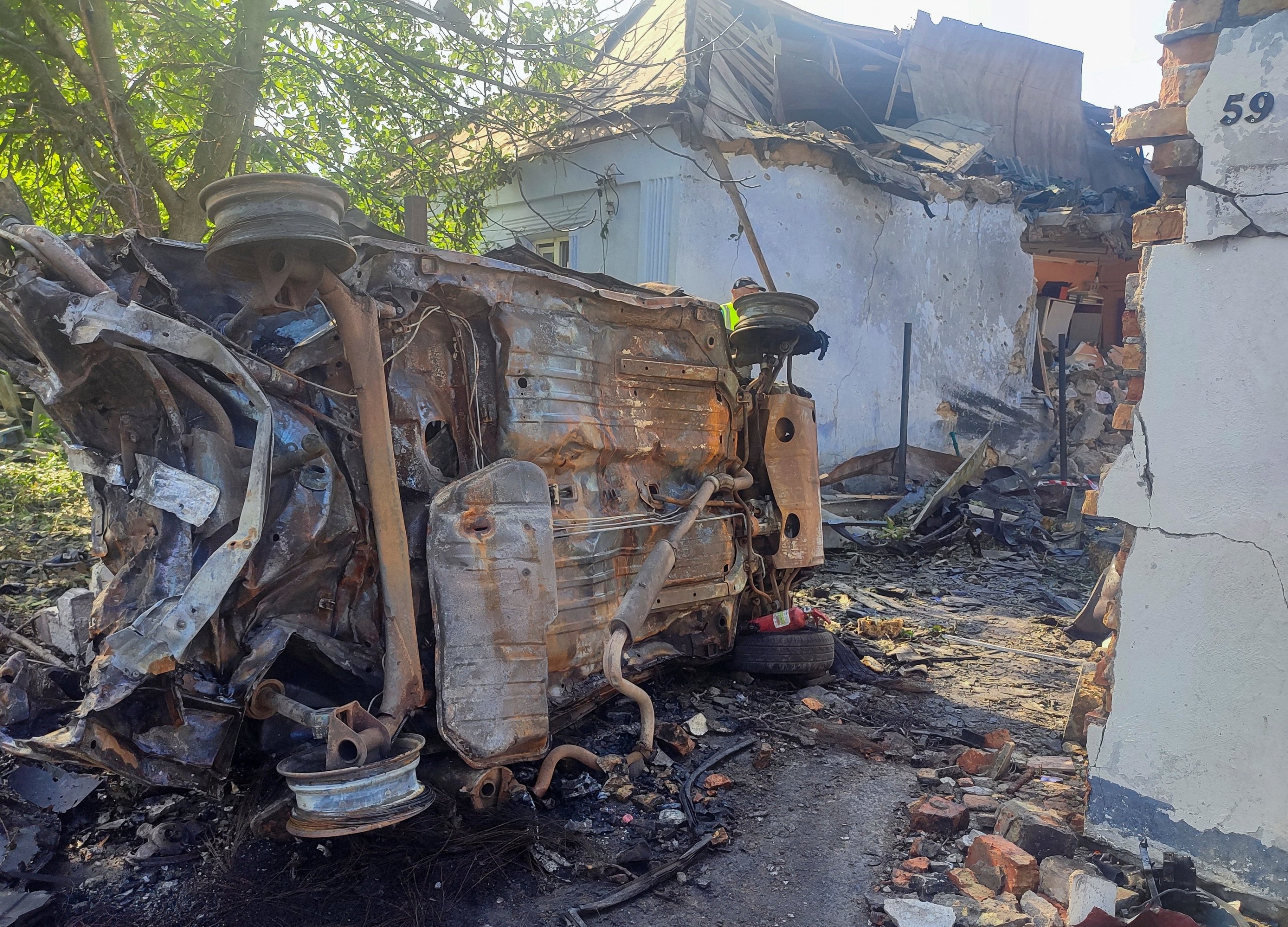 Ukraine, Russia exchange drone strikes as energy, rail systems hit
