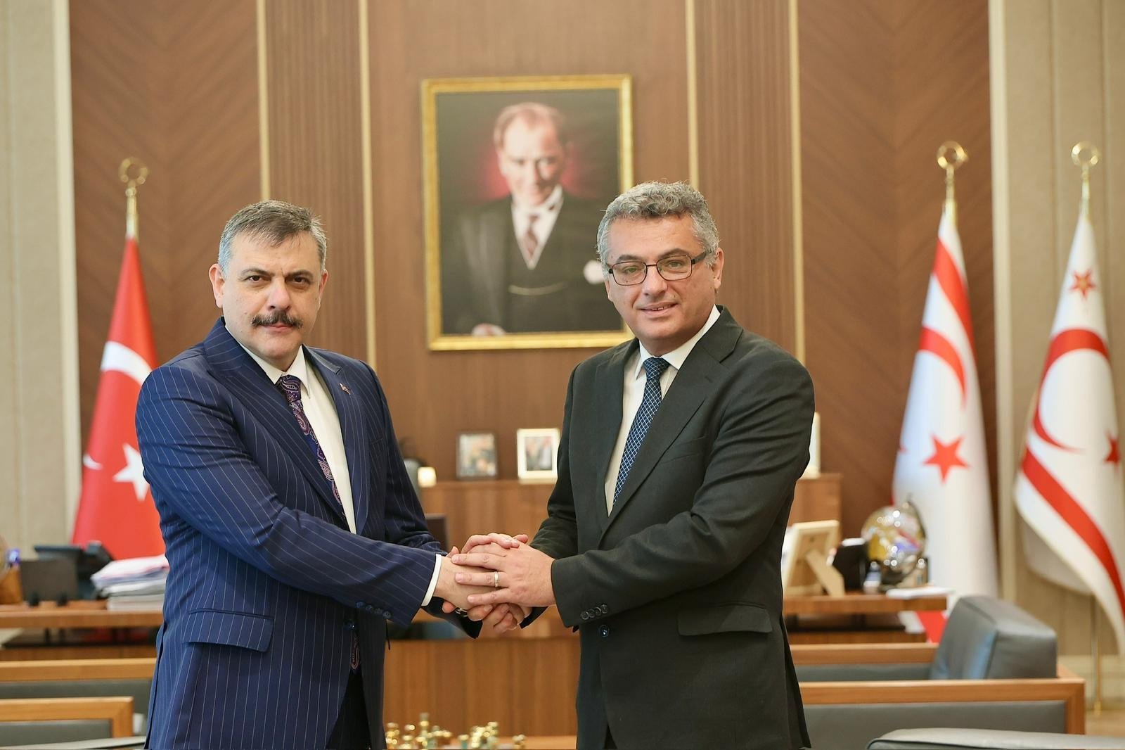 TRNC leader backs Erdoğan’s stance on Eastern Mediterranean, Cyprus