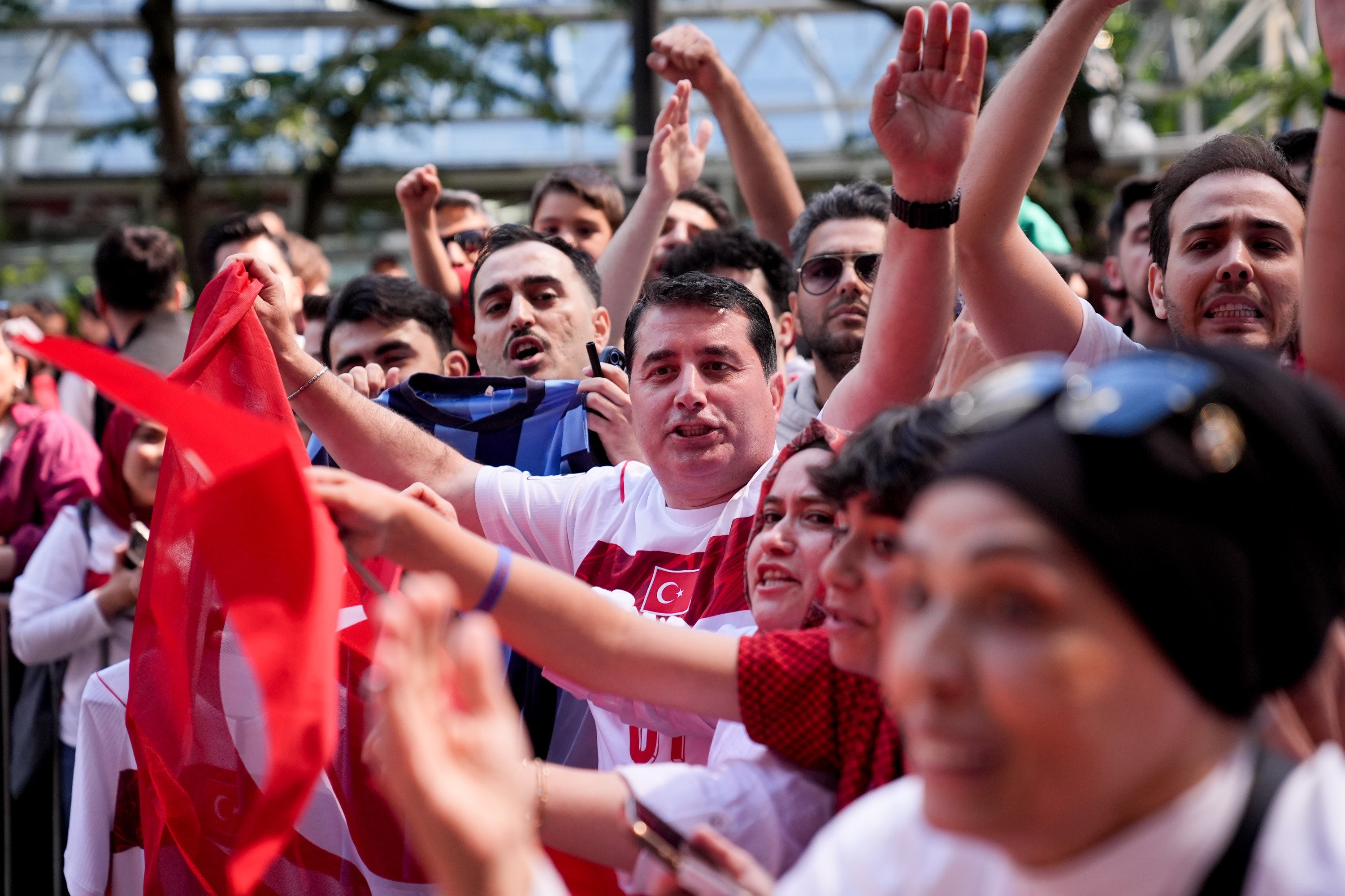 Turkish community in Germany gathers at mosque for World Cup opener
