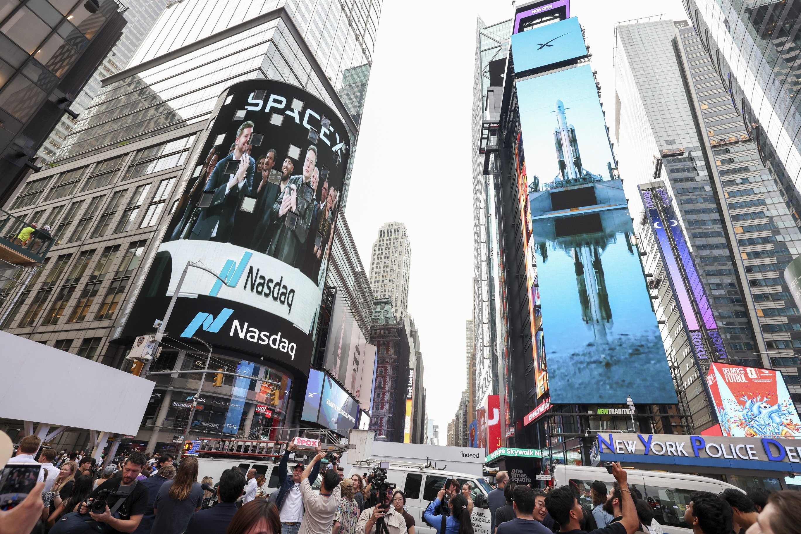 SpaceX surges past $2T valuation in Wall Street debut after record IPO