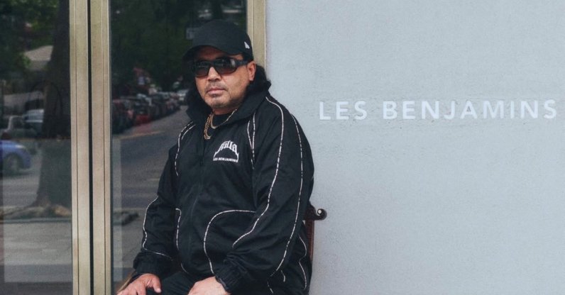Turkish rap star Killa Hakan wears one of the Les Benjamins outfits. (Photo courtesy of Hakan Uç)