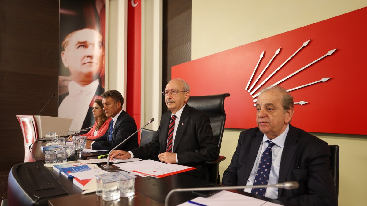Kemal Kılıçdaroğlu chairs the CHP's party assembly meeting, Ankara, Türkiye, June 11, 2026. (DHA Photo)