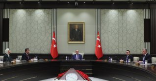 President Recep Tayyip Erdoğan chairs the Cabinet meeting, Ankara, Türkiye, June 1, 2026. (DHA Photo)