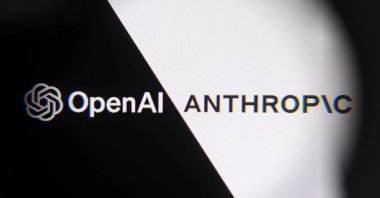 OpenAI and Anthropic logos are seen in this illustration taken on June 11, 2026. (Reuters Photo)