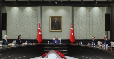 President Recep Tayyip Erdoğan chairs the Cabinet meeting, Ankara, Türkiye, June 1, 2026. (DHA Photo)