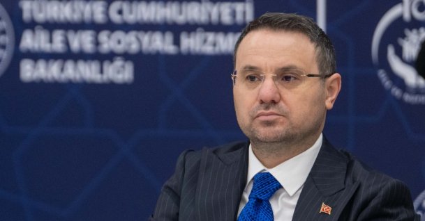 Justice Minister Akın Gürlek attends an event, Ankara, Türkiye, June 9, 2026. (AA Photo)
