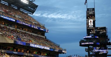 Spectators attend the 2026 World Cup Group E football match between the Ivory Coast and Ecuador at the Philadelphia Stadium, Philadelphia, U.S. June 14, 2026. (AFP Photo)