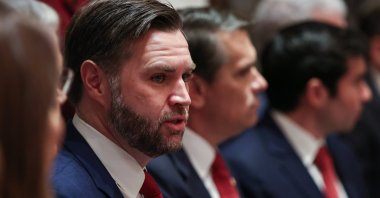  U.S. Vice President JD Vance speaks during a Cabinet meeting with US President Donald Trump in the Cabinet Room of the White House in Washington, D.C., May 27, 2026. (EPA File Photo)