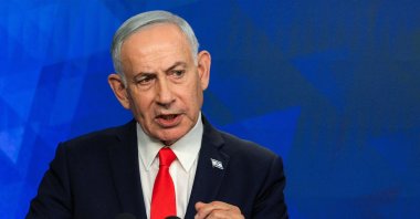 Israel's Prime Minister Benjamin Netanyahu gives a news conference in West Jerusalem, Israel, June 15, 2026. (AFP Photo)