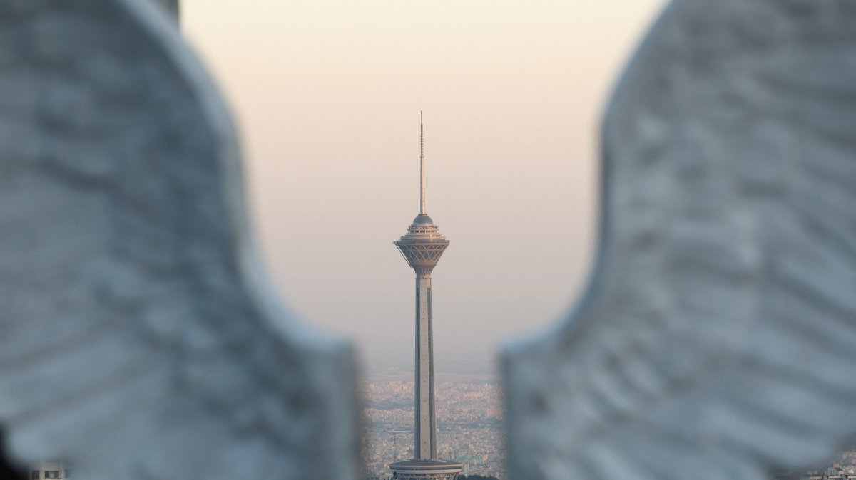 A view of Milad Tower,  in Tehran, Iran, June 15, 2026. (West Asia News Agency via Reuters)