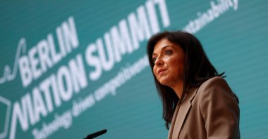 German Energy and Economy Minister Katherina Reiche attends the Berlin Aviation Summit in Berlin, Germany, June 9, 2026. (Reuters Photo)