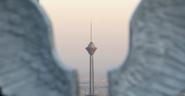 A view of Milad Tower,  in Tehran, Iran, June 15, 2026. (West Asia News Agency via Reuters)