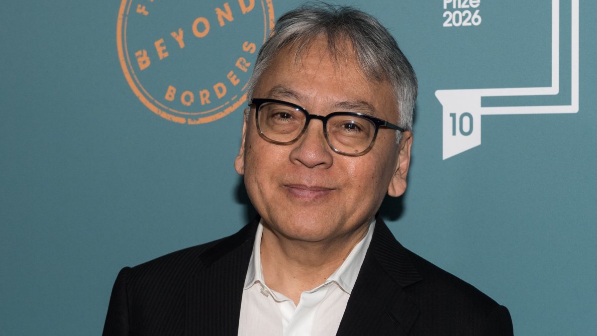 Kazuo Ishiguro attends the International Booker Prize 2026, London, U.K., May 20, 2026. (AA Photo)