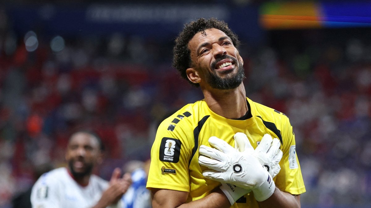Cape Verde's Vozinha celebrates after the 2026 FIFA World Cup Group H match against Spain at Atlanta Stadium, Atlanta, U.S., June 15, 2026. (Reuters Photo)