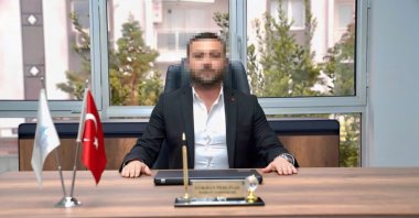 Deputy Mayor Ibrahim Gokhan Pehlivan was also detained during a bribery operation targeting Seferihisar Municipality, Izmir, Türkiye. (DHA Photo)