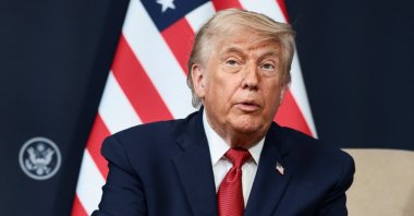 U.S. President Donald Trump attends a bilateral meeting on the sidelines of the G-7 Summit in Evian-les-Bains, France, June 17, 2026. (Reuters Photo)