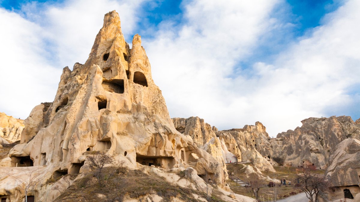 A general view of the Göreme Open Air Museum, Cappadocia, Nevsehir, central Türkiye. (Shutterstock Photo)