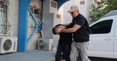 A suspected senior Daesh operative was brought to Konya after being captured near Türkiye’s border in an operation conducted by the National Intelligence Organization (MIT) targeting the terrorist group, Konya, Türkiye, June 17, 2026. (IHA Photo)