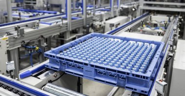 A production site of Turkish battery cells maker Aspilsan Energy, Kayseri, central Türkiye, Jun 17, 2026. (AA Photo)