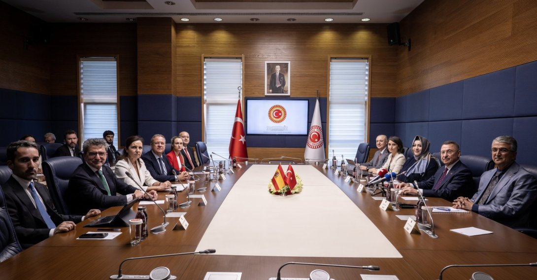 A view of the meeting of Spanish and Turkish delegations, Ankara, Türkiye, June 18, 2026. (AA Photo)