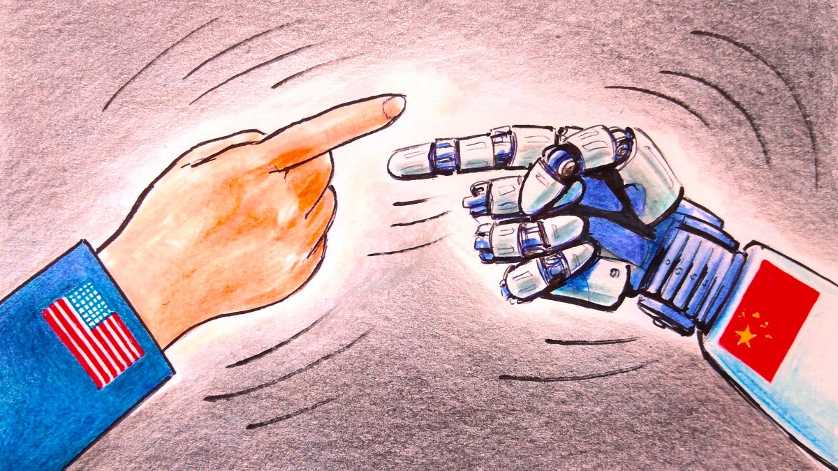 "A purely civilian AI company, a purely commercial manufacturer or a purely independent technology firm no longer exists in any meaningful sense." (Illustration by Erhan Yalvaç)