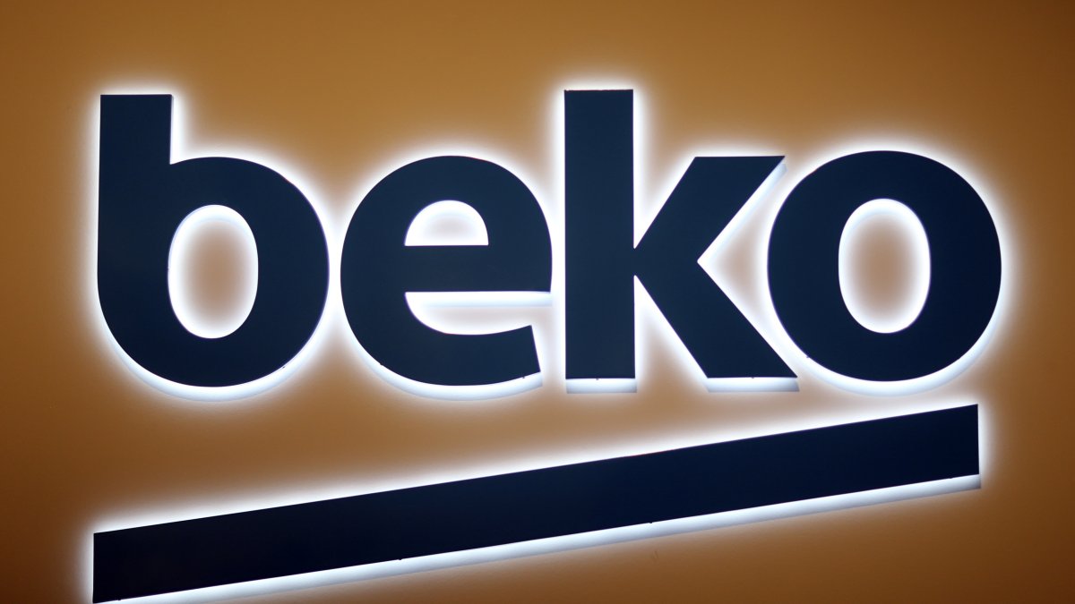 The logo of the Beko company is seen during the IFA Electronics show, Berlin, Germany, Sept. 4, 2014. (Reuters Photo)