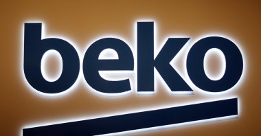 The logo of the Beko company is seen during the IFA Electronics show, Berlin, Germany, Sept. 4, 2014. (Reuters Photo)