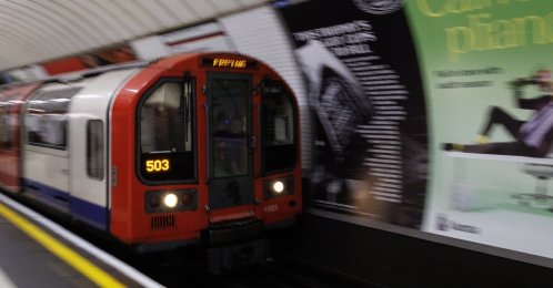 A Central line tube train arrives at Liverpool Street station during a 24-hour strike by London Underground tube drivers in London, Britain, June 2, 2026. (EPA File Photo)
