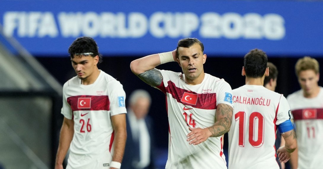 Türkiye's Abdülkerim Bardakcı reacts during the 2026 FIFA World Cup Group D match against Paraguay at San Francisco Bay Area Stadium, Santa Clara, U.S. - June 19, 2026. (Reuters Photo)