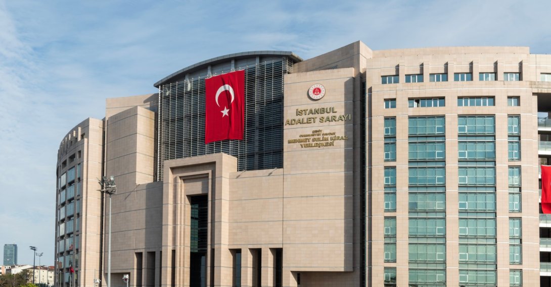 The Istanbul Courthouse in Çağlayan, Istanbul, Türkiye, Oct. 27, 2021. (Shutterstock Photo)