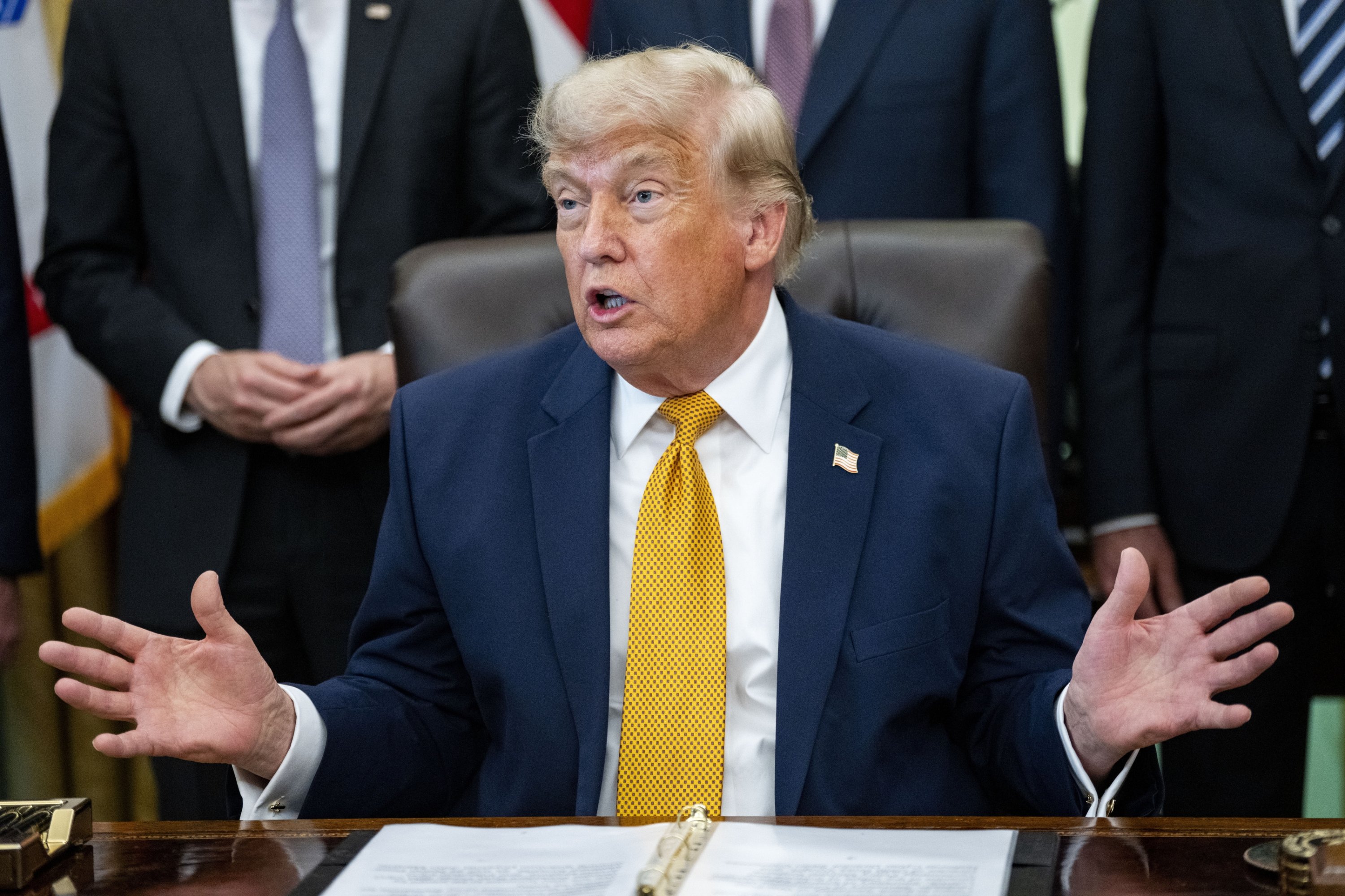 Trump backs diplomacy with Tehran but vows action if deal falters