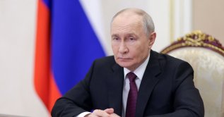Russia's President Vladimir Putin chairs a meeting with members of the government via videoconference in Moscow, June 23, 2026. (AFP Photo)