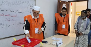 Libyans vote in the country's local elections in Misrata, Libya's third-largest city, Nov. 16, 2024. (AFP File Photo)