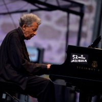 Abdullah Ibrahim performs at the Jazzaldia Festival, San Sebastian, Spain, July 25, 2017. (Reuters Photo)