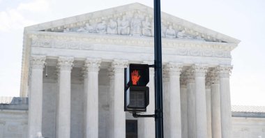 A view of the U.S. Supreme Court in Washington, D.C., June 25, 2026. (AFP Photo)