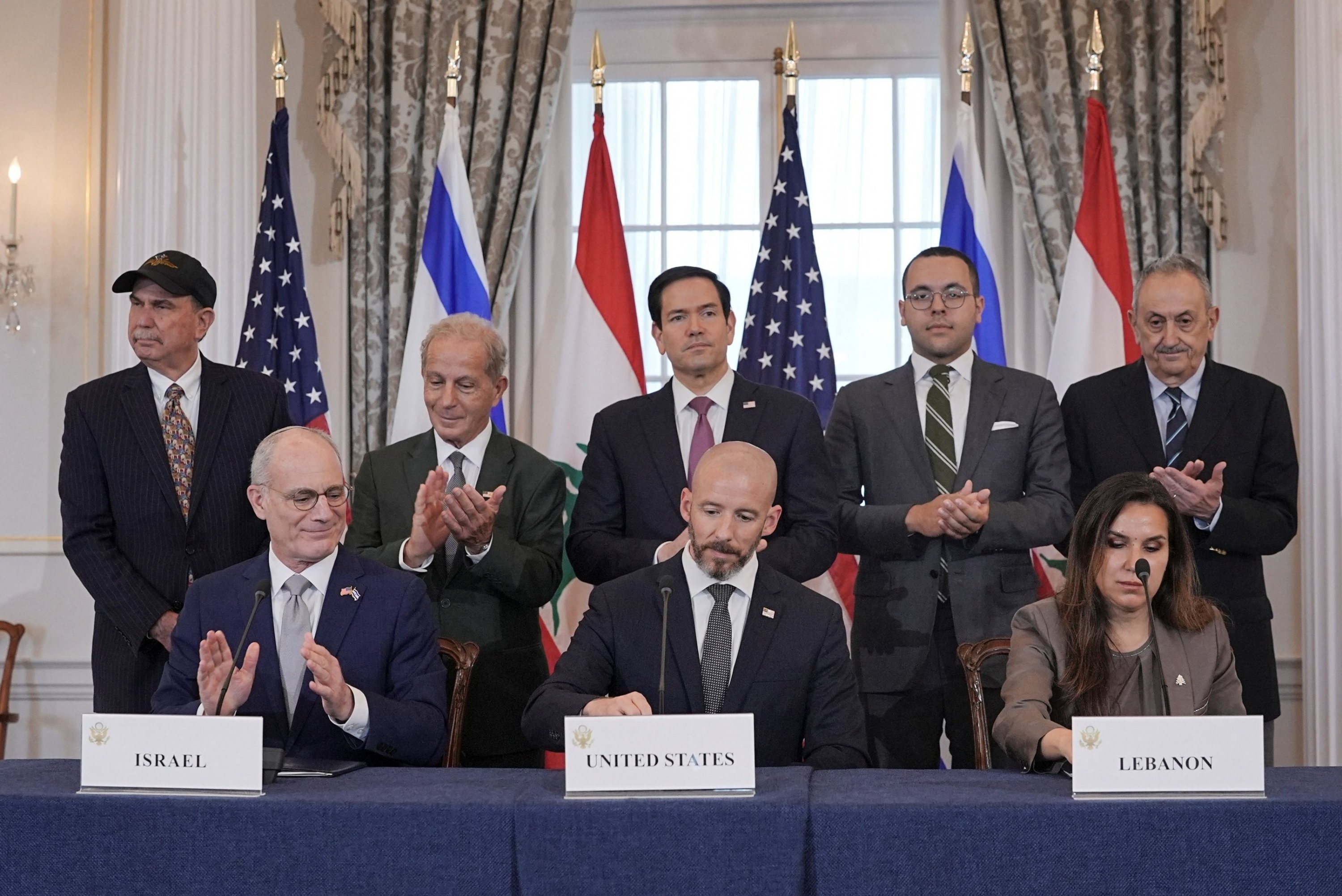 Lebanon, Israel sign US-backed framework for peace deal