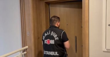 Police detain suspects during the third wave of an investigation into alleged irregularities at Şile Municipality, Istanbul, Türkiye, June 26, 2026. (DHA Photo)