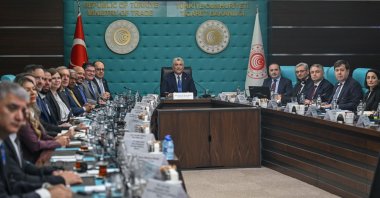 Trade Minister Ömer Bolat hosts a meeting with ambassadors of Latin American countries at the Trade Ministry, Ankara, Türkiye, June 25, 2026. (AA Photo)