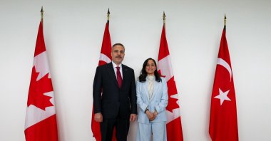 Foreign Minister Hakan Fidan and Canadian Foreign Minister Anita Anand meet in Ottawa, June 26, 2026. (AA Photo)